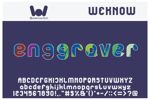 Artistic Font for Bold, Playful Branding