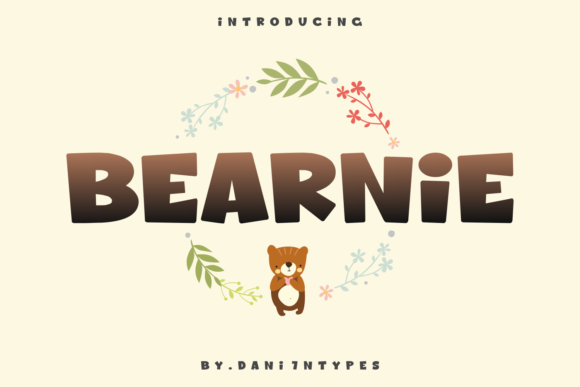 Bearnie Display Font for Playful, High-Impact Campaigns