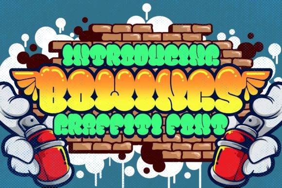 Bowings Font: Playful Display Fonts for Kids’ Printables & Crafts
