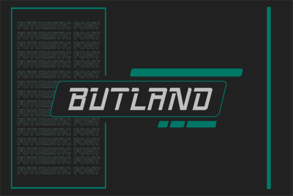 Butland: A Bold Modern Display Font for Campaign Design
