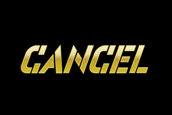 Cancel Font: A Bold Display Typeface for Fierce Branding