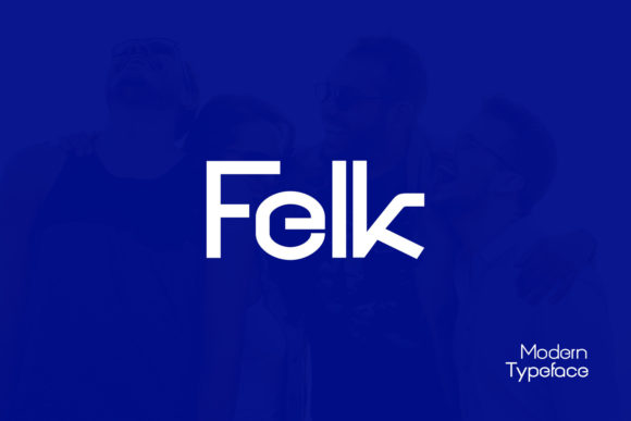 Felk Display Font for Modern Branding