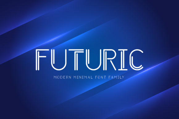 Futuric: A Minimalist Display Font for Modern Digital Brands