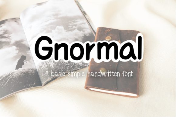 Gnormal Font: Clean & Cute Display Fonts for Small Business Branding