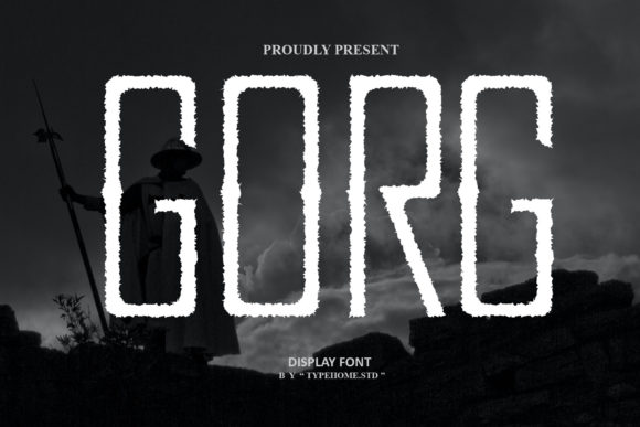Gorg Display Font for Modern Web Design