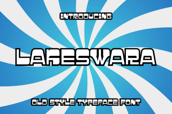 Lakeswara: A Cool Urban Display Font for Scroll-Stopping Brand Content
