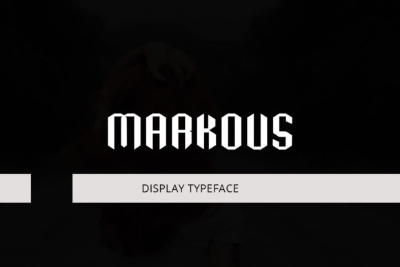 Markous Display Font for Bold Digital Branding