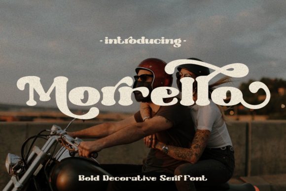 Morrello Display Font for Luxury Craft Projects