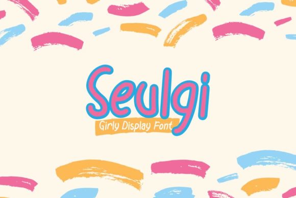 Seulgi: A Cute and Friendly Display Font for Bright Editorial Moments