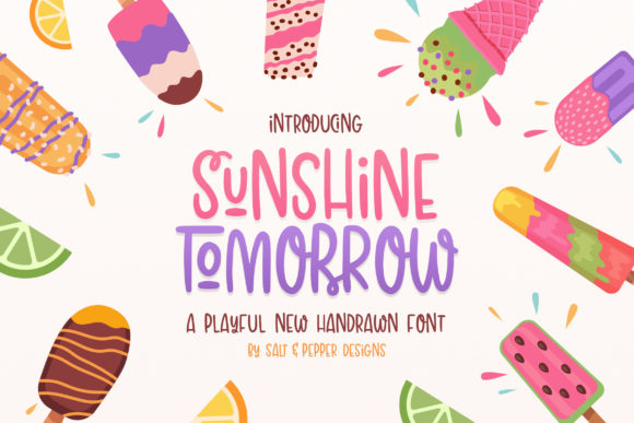 Sunshine Tomorrow Font for Playful, Polished Branding
